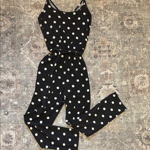 Mimi Chica Polka Dot Jumpsuit
